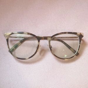 Warby Parker Lindley Pearled Tortoise Eyeglasses, originally  $145